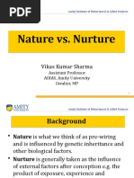 Nature Vs Nurture