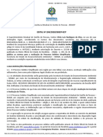 Edital N. 204.2020.SEGEP - .GCP Abertura Das Inscrições Processo Seletivo - SEDAM - RO