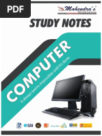 23 Study Notes Computer PDF