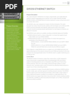 Ex9250 Ethernet Switch: Product Overview