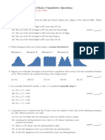 A Collection of Multiple-Choice Cumulative Questions: Answers Are in Red