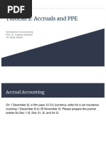 Tutorial 2 - Accruals and PPE