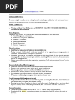 HR Resume