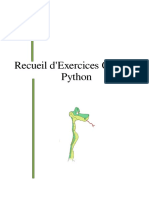 Exercices Corrigés Python