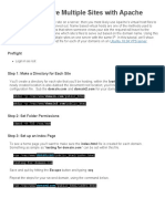 How To Configure Multiple Sites With Apache