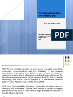 Telecommunications Engineering (Fe) : Atm and Sonet/Sdh