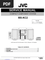 JVC mxkc2 Minicomponent Service Manual