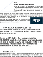 Obtención Del Azufre A Partir Del Petroleo