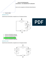 Logica de Programacao - Atividade Avaliativa 2