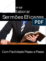 Guia Universal Como Elaborar Sermões PDF