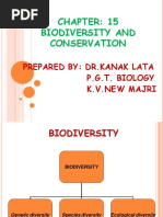 Chapter 15 Biodiversity and Conservation