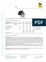 Agip Arnica S: Characteristics (Typical Figures)