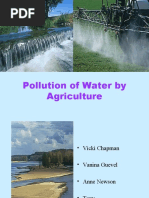 Pollution Water Agriculture