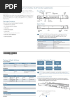 How To Set Up Your SRX300 Services Gateway: Front Panel