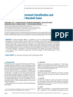 EOG-Based Eye Movement Classification and Application On HCI Baseball Game