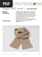 Magic HRC Scarf 1: by Assia Brill