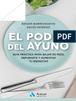 Original - El Poder Del Ayuno Guía Práctica para Bajar de Peso Depurarte y Aumentar Tu Bienestar - Edgar Barrionuevo