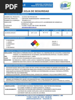 Hoja de Seguridad Alcohol Rectificado 96 º 2019