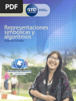 Representaciones Simbólicas y Algoritmos: Guía de Estudio