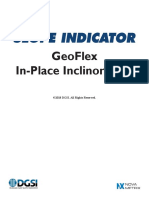 Geoflex In-Place Inclinometer: ©2018 Dgsi. All Rights Reserved