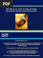 SP, GP, LLC, LLP, C Corp, S Corp:: Decoding The Alphabet Soup of Incorporation