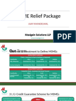 MSME Relief Package