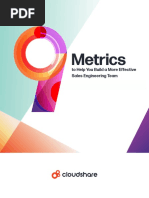 Metrics: To Help You Build A More Effective Sales Engineering Team