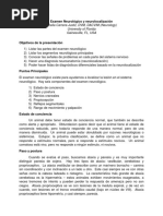 3-Examen Neurologico y Neurolocalization