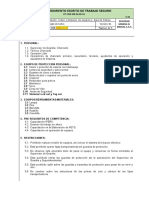 Procedimiento, Señalización, Orden y Limpieza de Equipos y Área de Trabajo.