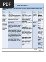 Matriz de Consistencia