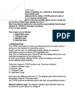 TCP - IP PROTOCOL AND Layers