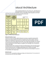 TCP/IP Protocol Architecture: Network Interface Layer