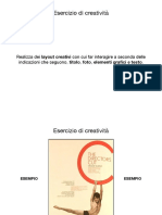 Esercizi Di Creatività - Grafica - Layout Creativi