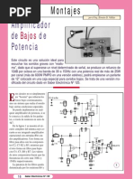 Amplificador de Bajos