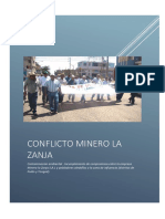 Conflicto Minero La Zanja - 0