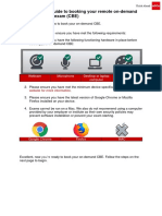 A Step-By-Step Guide To Booking Your Remote On-Demand Computer Based Exam (CBE)