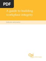 A Guide To Building Workplace Integrity