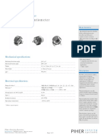 6 MM Carbon Potentiometer: Automotive / Appliance Control