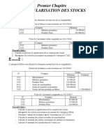 Premier Chapitre Regularisation Du Stocks 2018