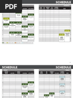 True False Schedule