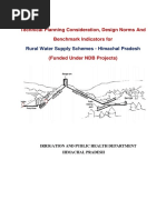 Technical Planning Consideration, Design Norms and Benchmark Indicators For