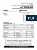 Very High-Speed Switch, Analog Switch Applications