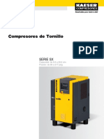 Compresores de Tornillo: Serie SX