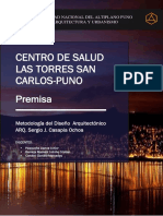 Premisa Grupo 2 CENTRO de SALUD PDF