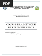 Méthode Des Éléménts Finis