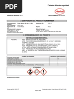 SDS Epoxine 600 Grout Parte B