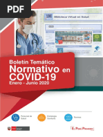 Normativo COVID-19: Boletín Temático