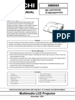 SM0665 Service Manual: BZ-1 CP-AW2519N