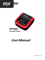 User Manual: Portable Printer