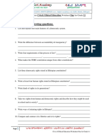 Civic and Ethical Education Worksheet One For Grade 11.dox